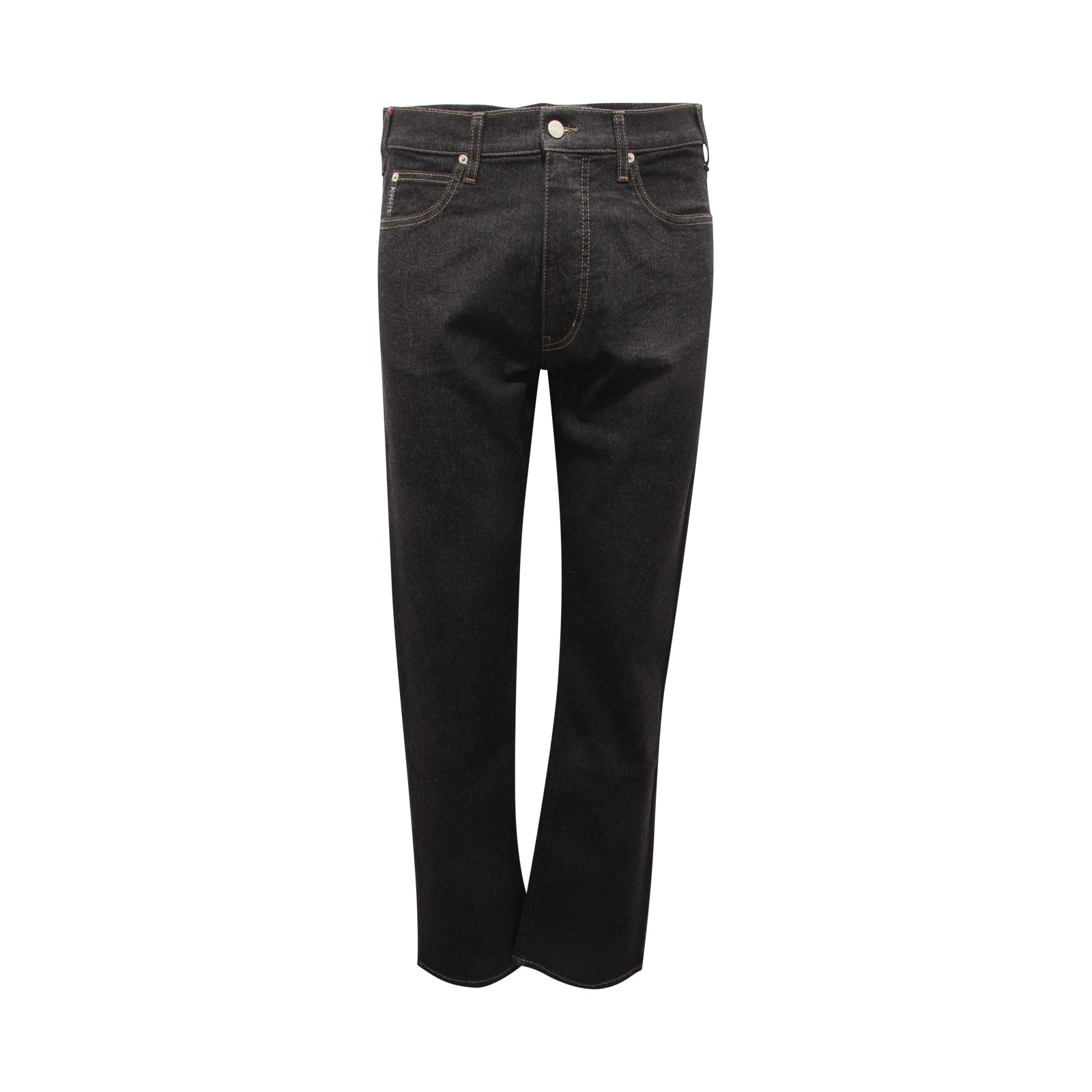 M2223 ДЖИНСЫ UOMO ARMANI JEANS J31 БРЮКИ ОБЫЧНОГО КРОЯ ЧЕРНЫЕ 18190₽