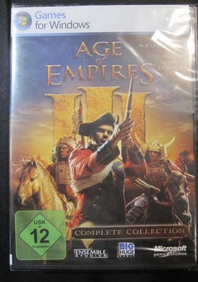 AGE OF EMPIRES 3  III  COMPLETE COLLECTION mit Warchiefs & Asian Dynasties