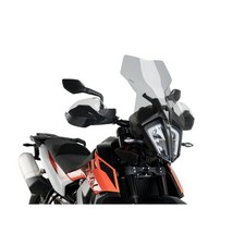PUIG TOURING SCREEN FOR KTM 890 ADVENTURE 21-23 CLEAR SMOKE