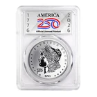 Sunshine Mint 1-oz 250th Anniversary 1776 Reverse Proof Morgan Silver Round