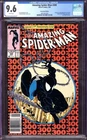 AMAZING SPIDER-MAN #300 CGC 9.6 WHITE PAGES // NEWSSTAND 1ST VENOM MARVEL 1988