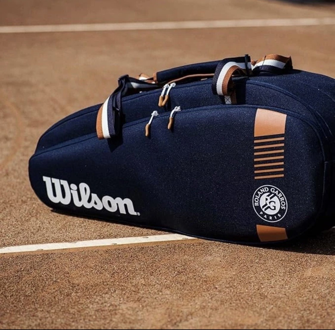 Wilson Tennis racket bag, Exclusive Roland Garros design for