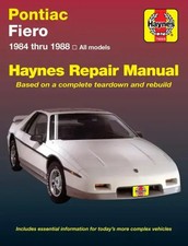 Pontiac Fiero (1984-1988) Haynes Repair Manual (USA) | Haynes Publishing | Buch