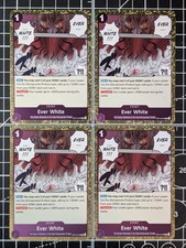 Ever White Playset - OP14-076 x4 - The Azure Sea's Seven - One Piece TCG Foil
