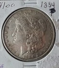 1884 morgan silver dollar
