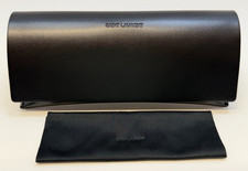 NEW YSL Saint Laurent Eyeglasses Sunglasses Soft Case w/ Cleaning Cloth.