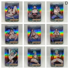 Pokemon Anime Waifu ACG DIY Trainer Art Card