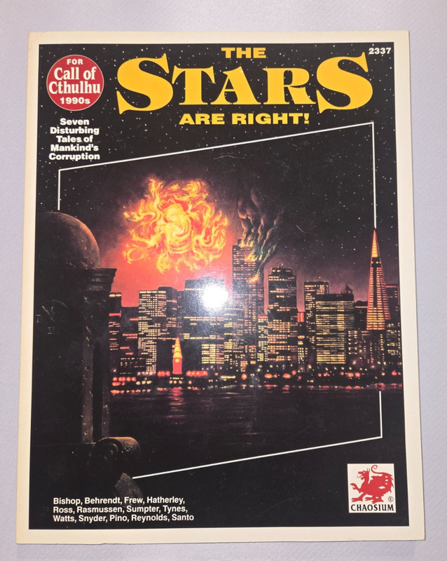 Call of Cthulhu The Stars Are Right! Chaosium