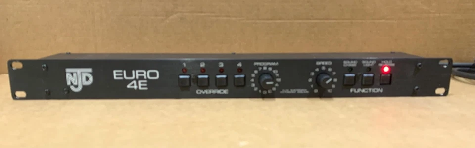 NJD EURO 4E Lighting Controller Disco DJ Band Par cans spotlight 19'' rack NJ200 - Image 2 of 4