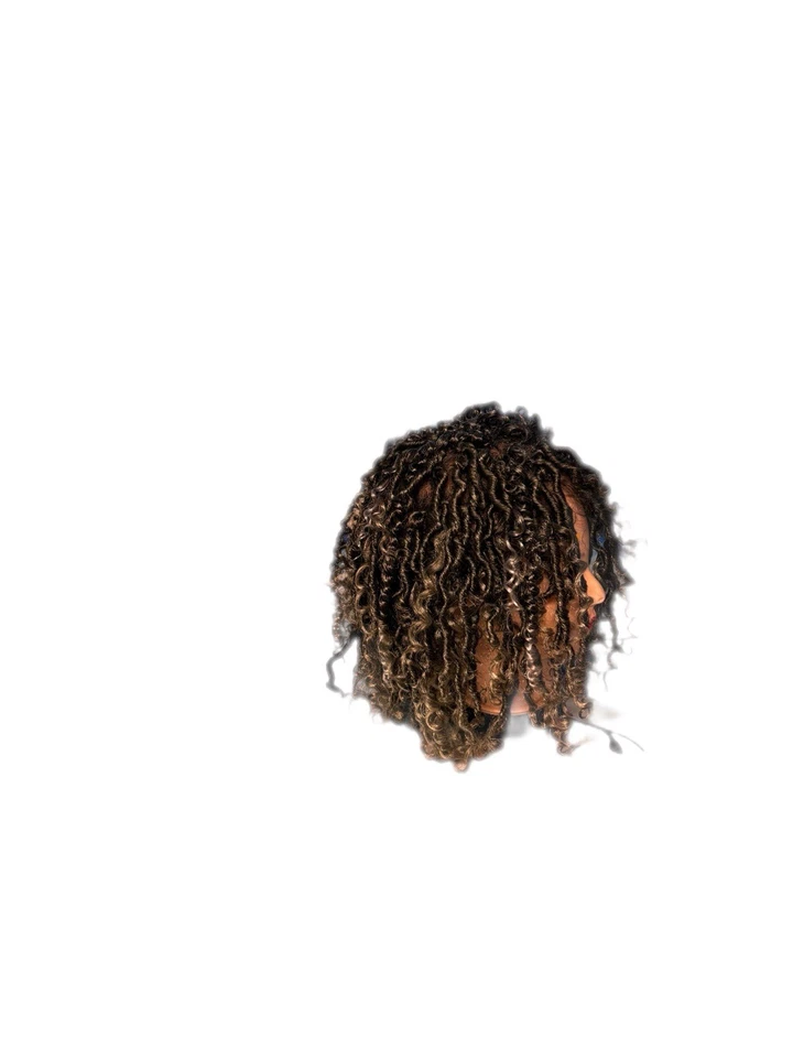 Short Boho Locs preto/cinza - Imagem 2 de 4