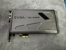 EVGA Nu Audio PCIe Sound Card 712-P1-AN01-KR 32-bit/384kHz Used Card Only
