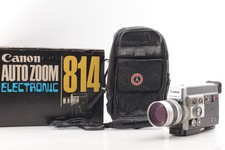 Tested  NEAR MINT w/ BOX  Canon Auto Zoom 814 Super 8 Camera From Japan 468