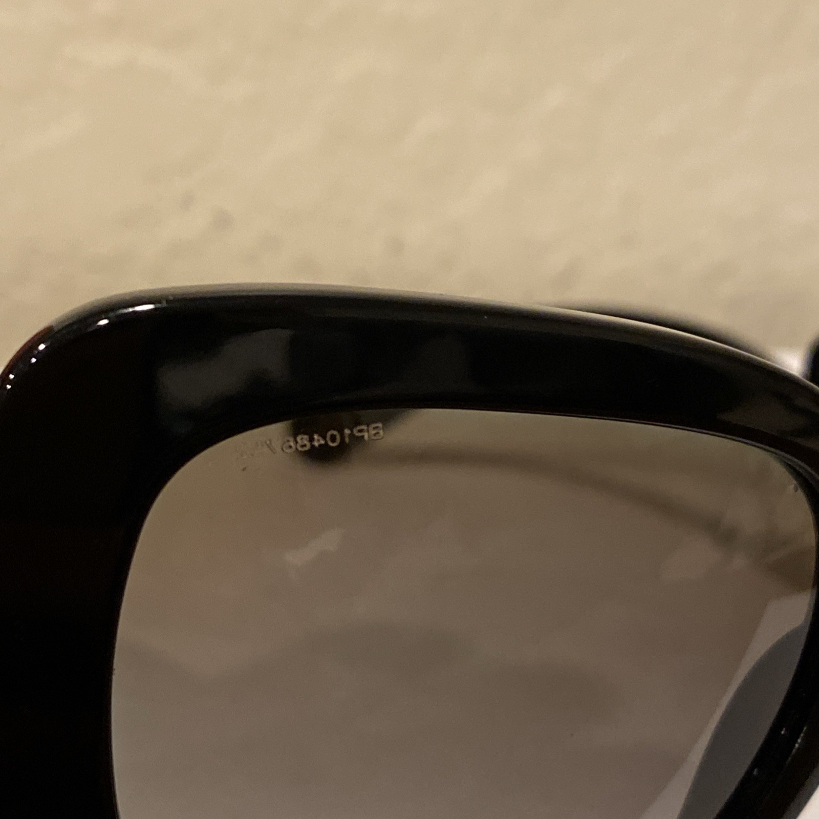 Prada SPR 270 54 19 Baroque Rectangle Sunglasses Black image 6