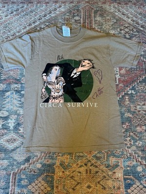 Reprint 2000s Circa Survive band Sand T-Shirt Short Sleeve tee NH27934