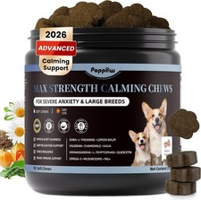 Calming Chews for Dogs - Advanced Calming Treats for Dogs Anxiety, Stress 90Ct