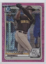 2020 Bowman Chrome Prospects Mega Box Pink Mojo Refractor Taylor Trammell 0m4q