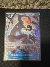 Mr.2.Bon.Kurei(Bentham) (055) (Alternate Art) OP16-055 Alt Art Foil NM One Piece