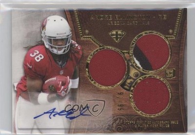 2013 Topps Triple Threads Relics 91/99 Andre Ellington #153 Rookie Auto RC 0f8