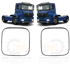 NEU FÜR MERCEDES AXOR 2004 - 2013 BEHEIZBARES WEITWINKEL SPIEGELGLAS PAAR SET