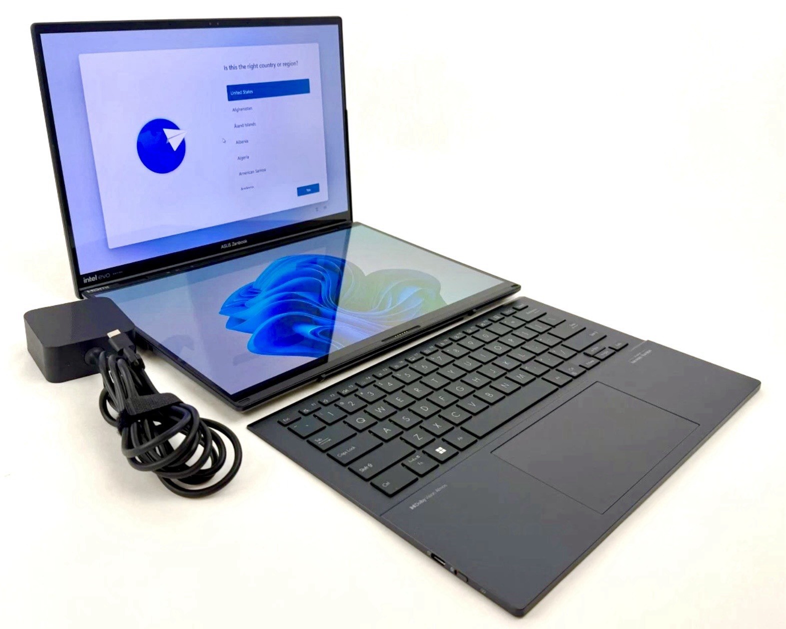 ASUS ZenBook Duo UX8406C-PS99T, 14-Inch Laptop, with Intel Core Ultra 9 285H, 1 TB SSD (Solid State Drive), Windows 11 Home