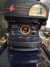 Vintage Polaroid 600 Extreme Instant Camera With Box Instructions, Untested