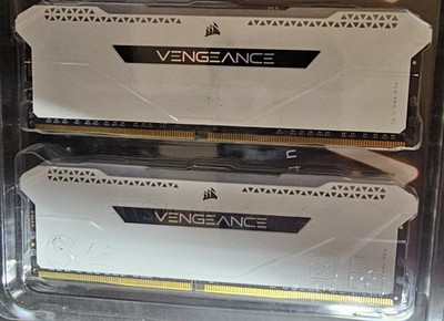Memory Corsair Vengeance Rgb Pro 16gb 3200mhz White Corsair