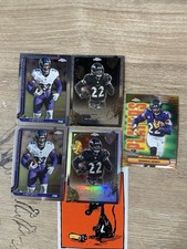 Topps 2025 NFL Derrick Henry Fortune 15 Power Players 5 Card Lot Base + Inserts 