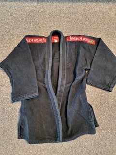 Faixa Rua Black GI BJJ A2 Size Jiu Jitsu GI Suit