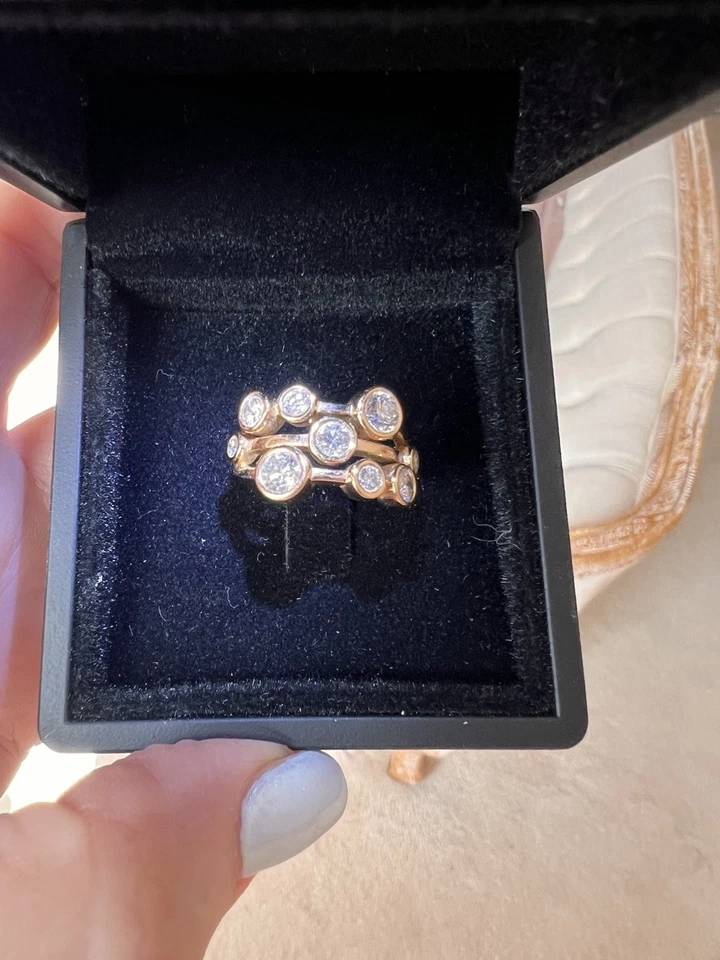 18k Rose gold Raindance Ring 2.0ct Round Brilliant Valuation Cert States £7,500 - Image 2 of 4