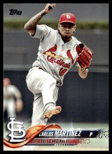 2018 Topps Carlos Martinez St. Louis Cardinals #634