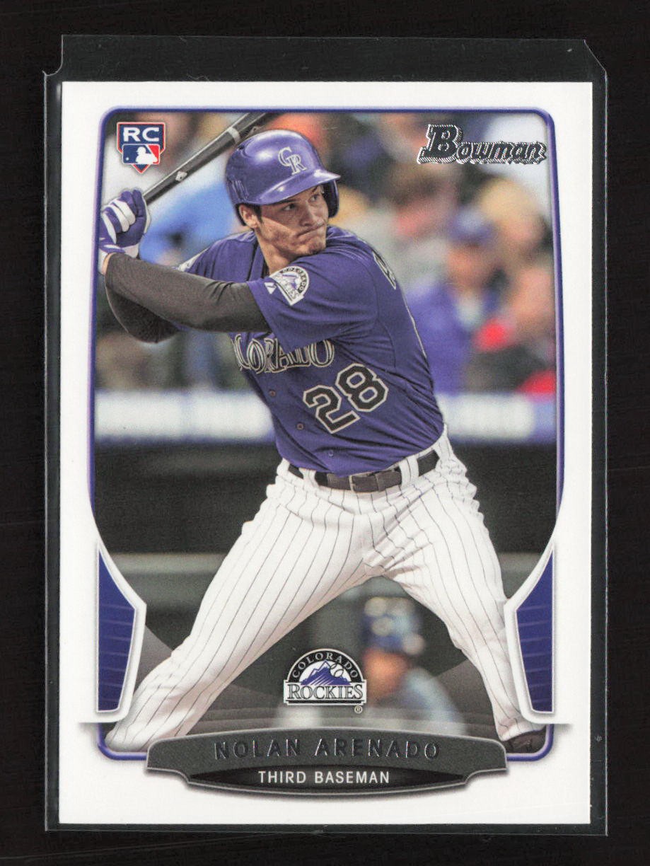 2013 Bowman Draft Picks & Prospects #41 Nolan Arenado Colorado Rockies Rookie