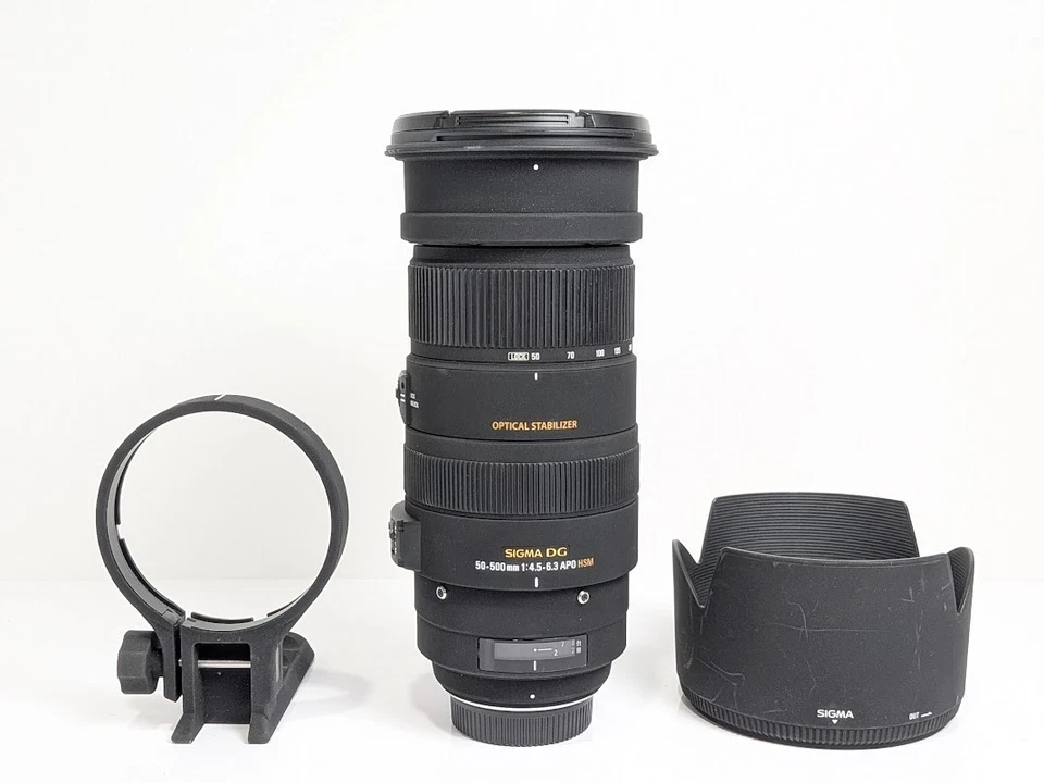 Objectif Sigma DG 50-500mm F/4.5-6.3 APO OS HSM Nikon F [Near Mint w/Hood]... - Photo 3/4