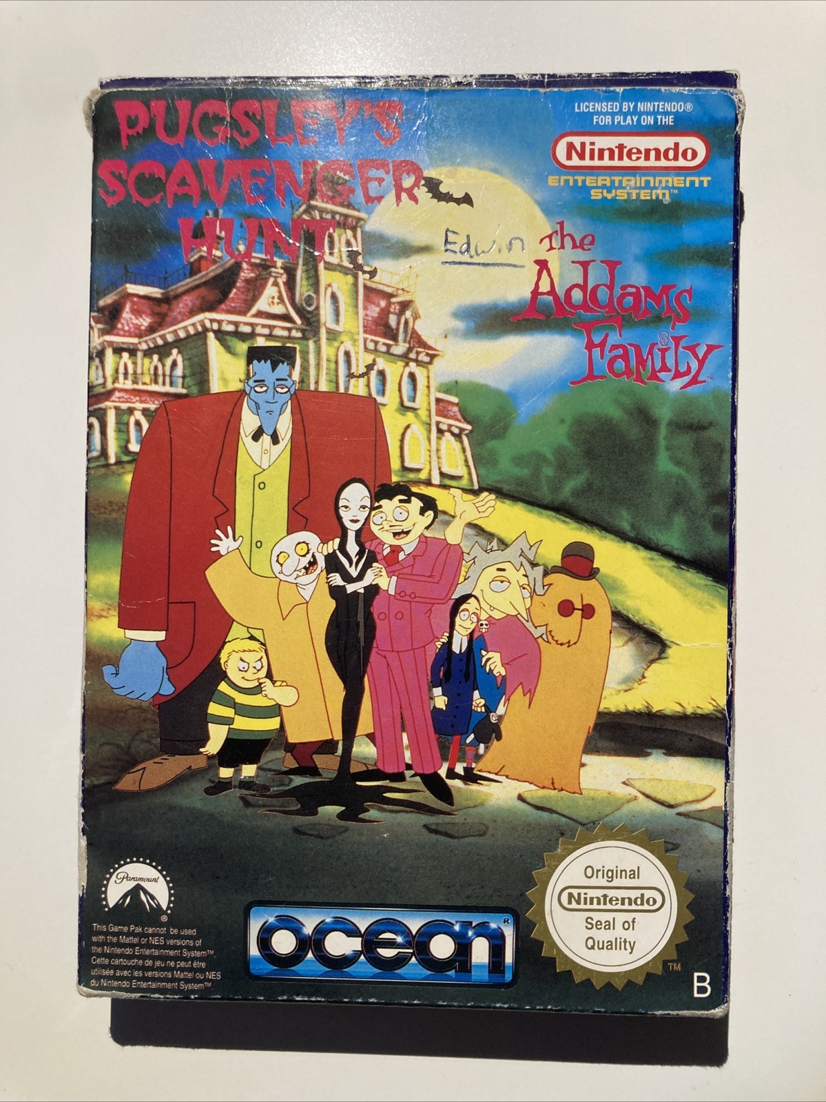 Pugsley S Scavenger Hunt Nintendo Nes