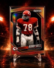 Panini Prizm Black Bobby Bell Kansas City Chiefs #73 Serial /225 2025