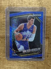 2024-25 Panini Prizm Black - Walker Kessler, Walker Kessler #98 Blue Shimmer /35