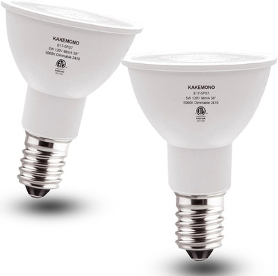 E17 LED Spotlight Bulb Dimmable 40W Halogen Replacement E17 Intermediate Base...