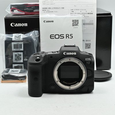 Canon EOS R5 45MP Spiegellose Vollformatkamera Body [SC54667 / Near Mint]