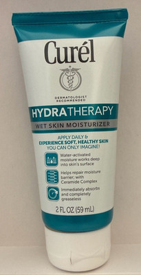 Curel Hydra Therapy Wet Skin Moisturizer 2oz Travel Size - new