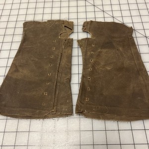 18th Century era Rough Fingerless Mitts out of Scraps, "Turn" TV Costume #120