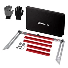 Stair Tread Template Tool, Upgrade Stair Gauge Tool, Accurate Stair Measuring 