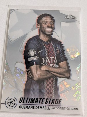 Topps Chrome UEFA Club Competitions 2025/26 Ousmane Dembele Paris Saint-Germain 