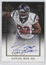 2014 Panini Limited Rookie Signatures 79/99 Louis Nix III #144 Auto 1h5