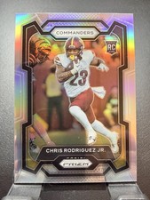 2023 Panini Prizm #398 Chris Rodriguez Jr. Silver