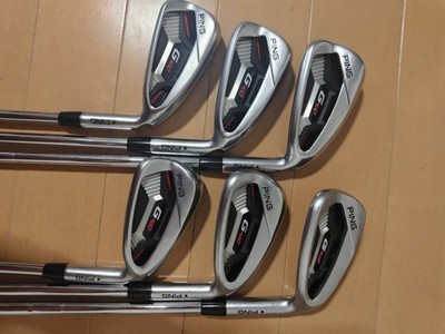 PING G410 Iron Set 6pcs 5-W NS PRO MODUS3 TOUR105 Flex X Black Dot