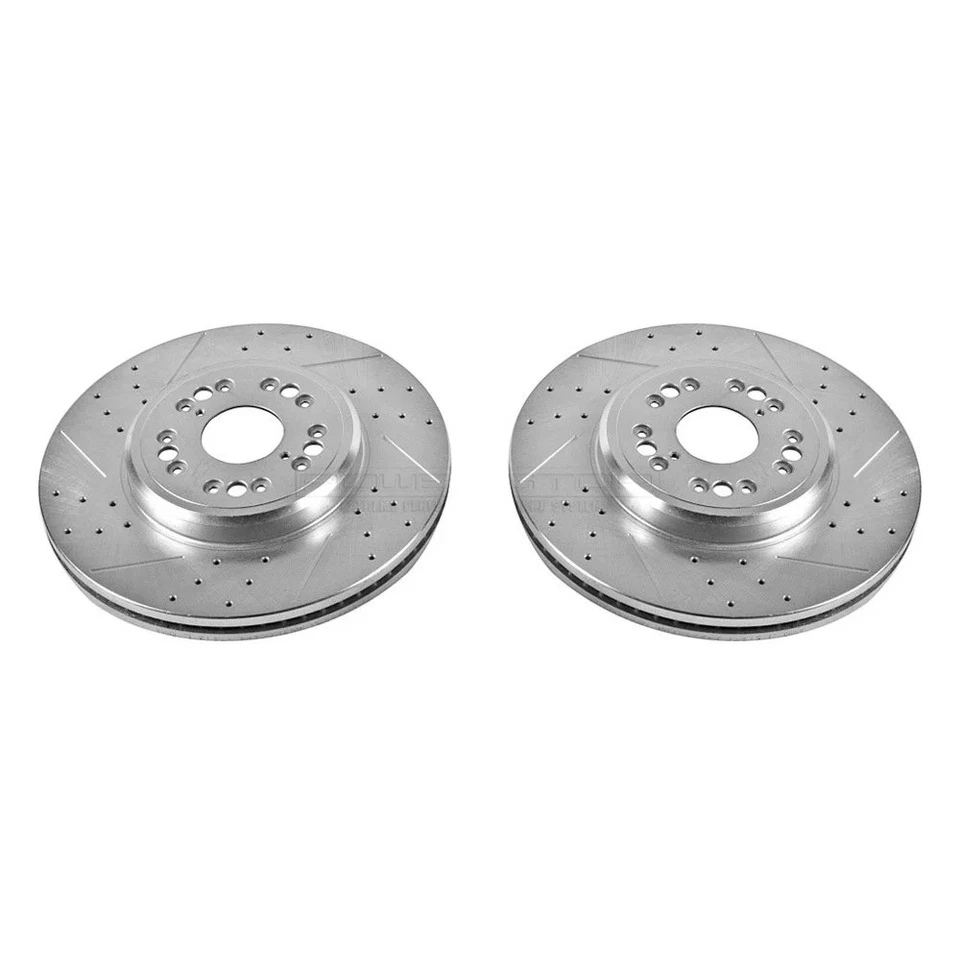 PowerStop JBR789XPR Brake Rotors For Lexus LS400 1995-2000 Front Foto 2 de 4