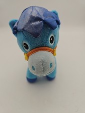 Juguete de peluche de caballo azul brillante del Sheriff Callie's Wild West de Disney 8""