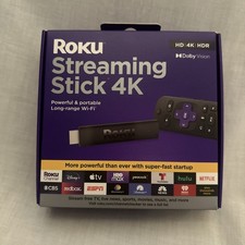 Roku Streaming Stick 4K 3820R 4K Streaming Device w/ Voice Remote