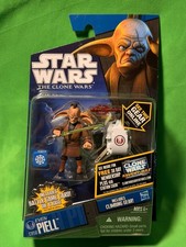 STAR WARS THE CLONE WARS CW58 EVEN PIELL with LIGHTSABER & GEAR 3.75  FIGURE