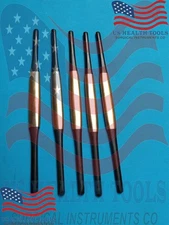 Double Ended TC Nasal Fomon Rasp Nasal Surgery Set Gold Black 5 PCS best Quality