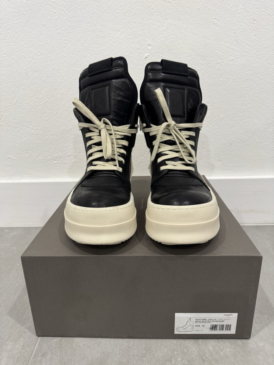 ヒ*ン様 RICKOWENS MEGA BUMPER GEOBASKET 40 Rick Owens Mega Bumper Geobasket SZ 40 | eBay